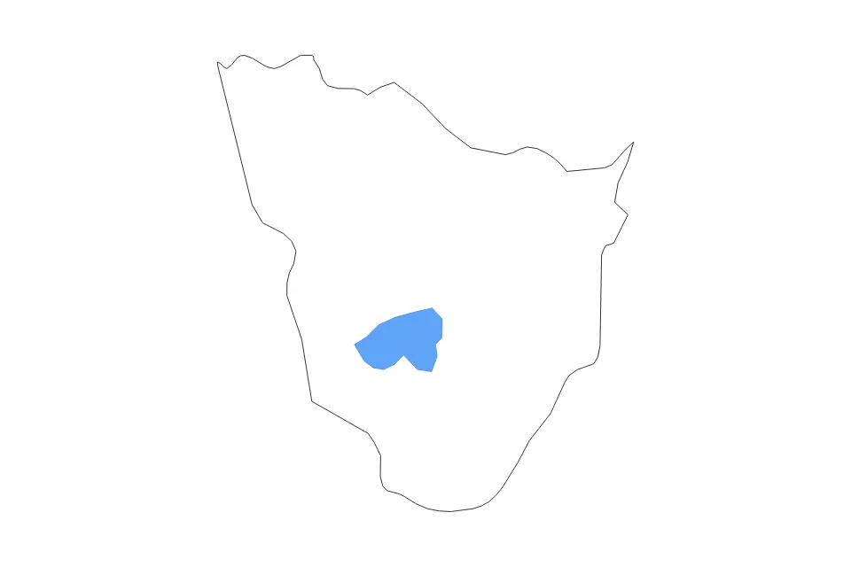 Vista previa del mapa de contorno de Annaba