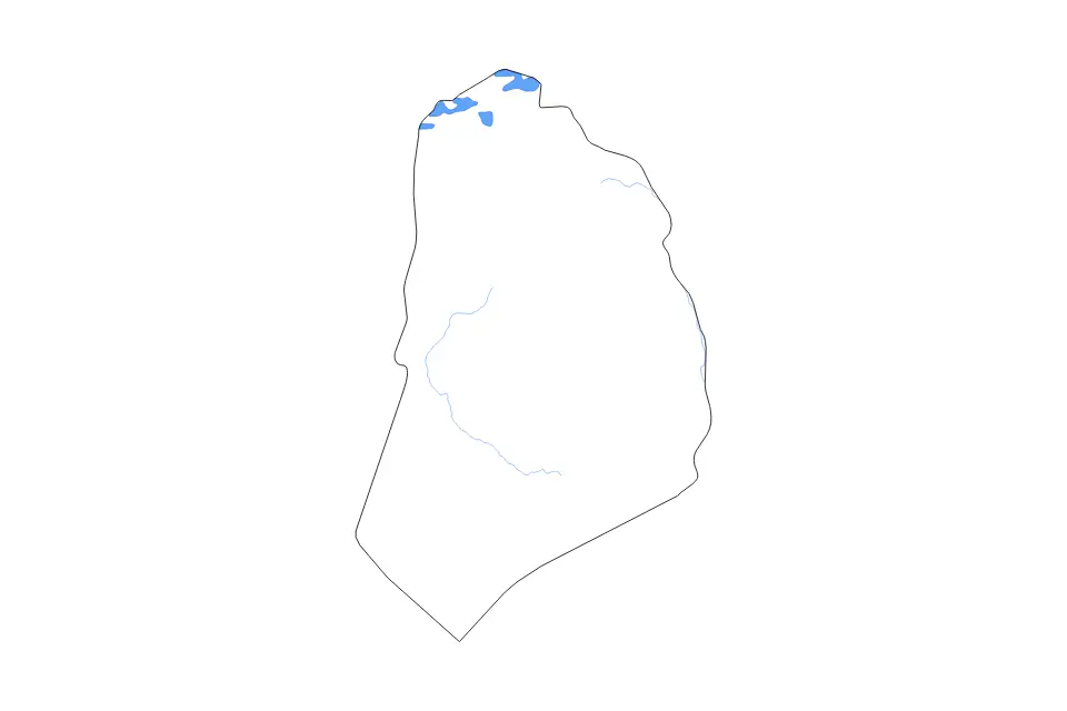 Carte de El Bayadh, Algeria de type contour, lacs et rivières pour Afrique, montrant contour, lacs et rivières avec des éléments hydrographiques comme Chott Ech Chergui, Chott Ech Chergui et Chott Ech Chergui.