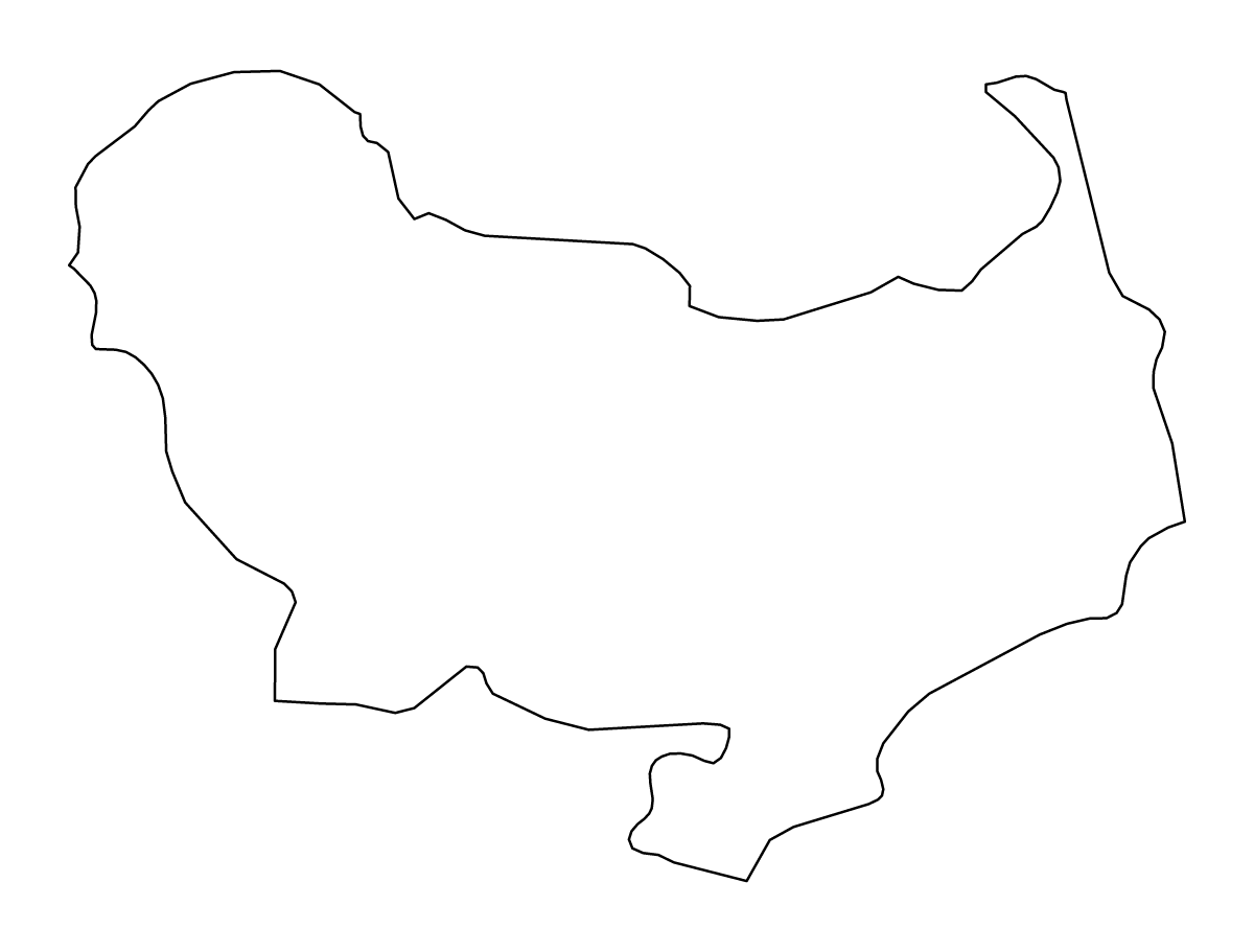 Mapa de contorno de Skikda, Algeria.