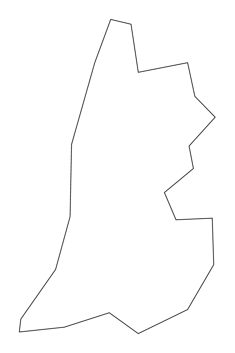 Mapa de contorno de Lobatse, Botswana.