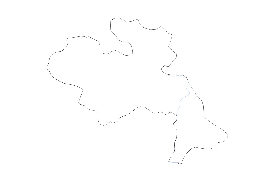 Balé outline map preview