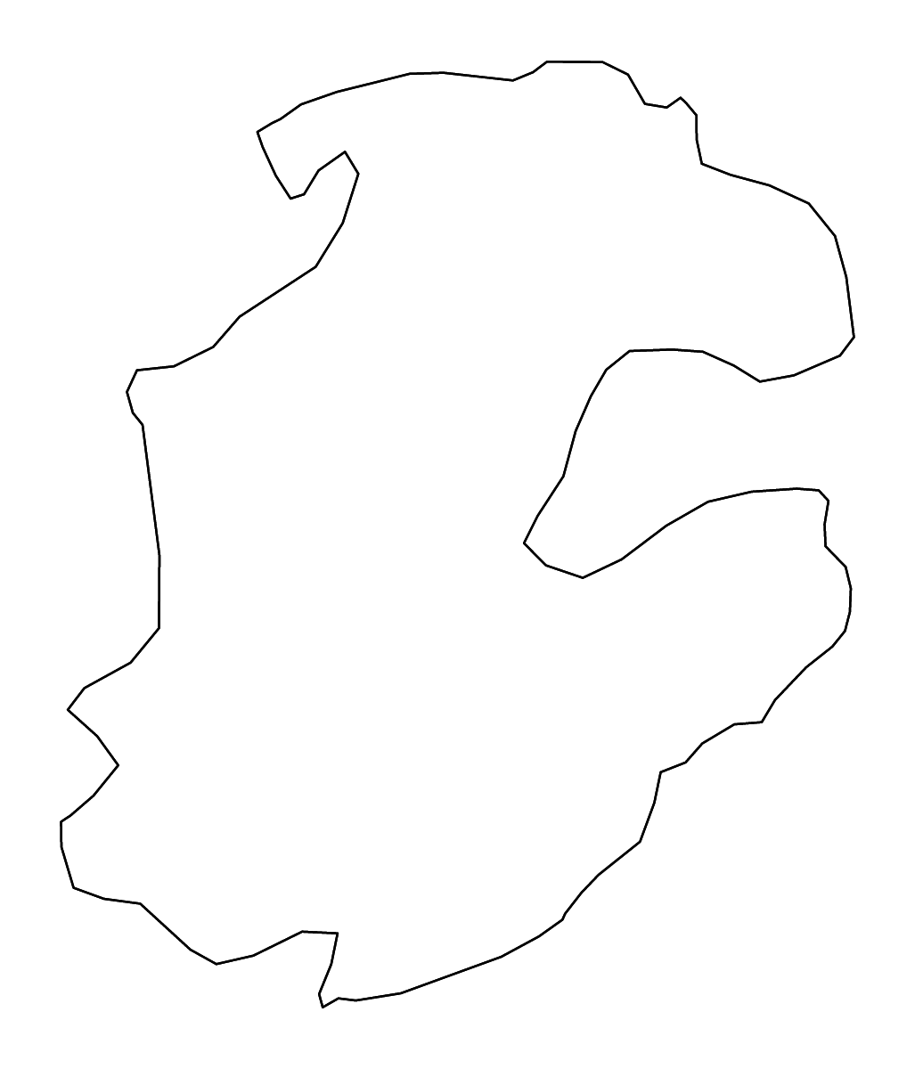 Carte de contour de Boulkiemdé, Burkina Faso avec rivières.