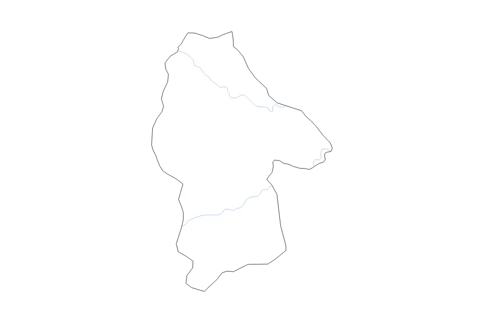 Aperçu de la carte de contour de Gnagna