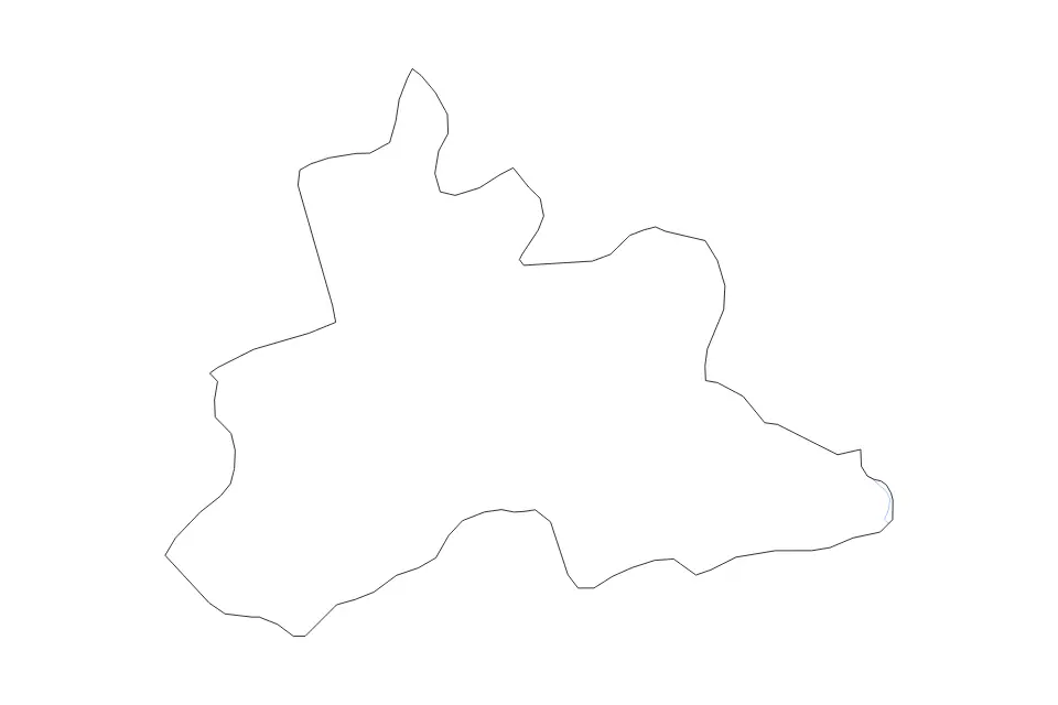 Carte de Kadiogo, Burkina Faso de type contour et rivières pour Afrique, montrant contour et rivières avec des limites nettes.