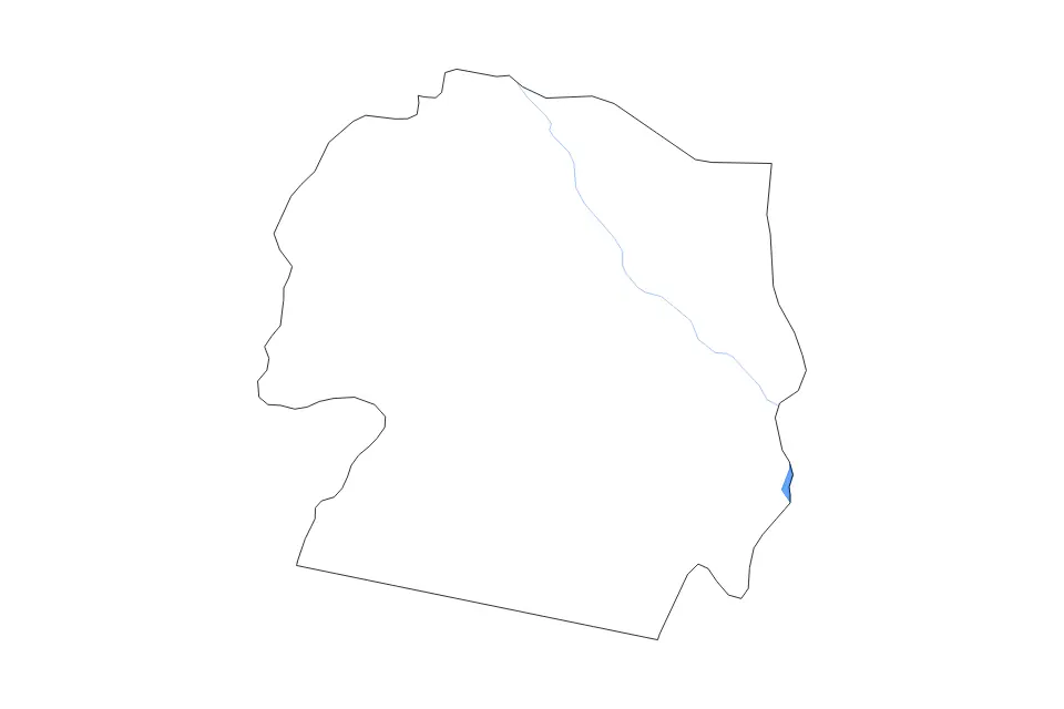 Aperçu de la carte de contour de Koulpélogo
