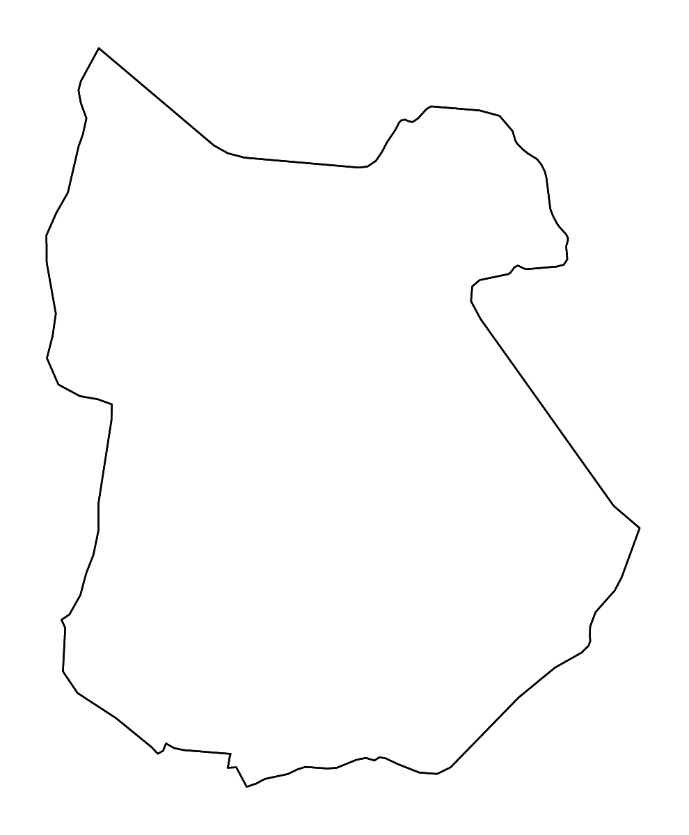 Carte de contour de Tapoa, Burkina Faso avec rivières.