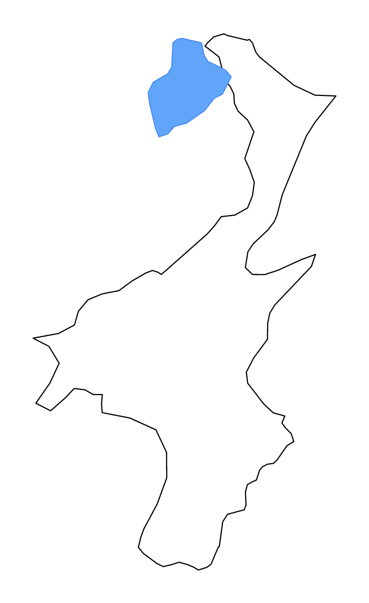Carte de contour de Muyinga, Burundi avec lacs et rivières.