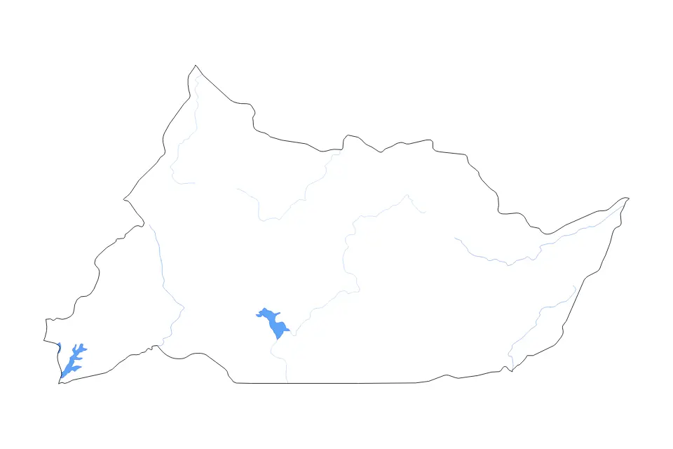 Vista previa del mapa de contorno de Adamawa