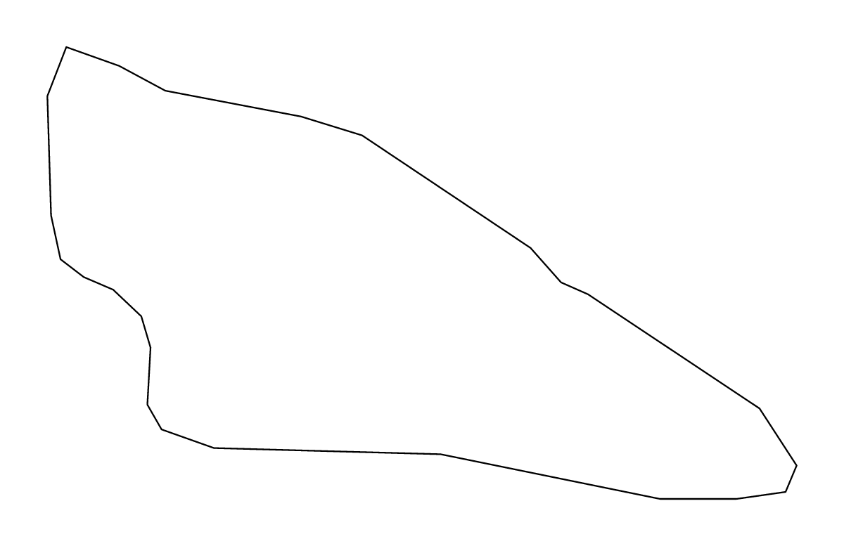 Carte de contour de Mohéli, Comoros.