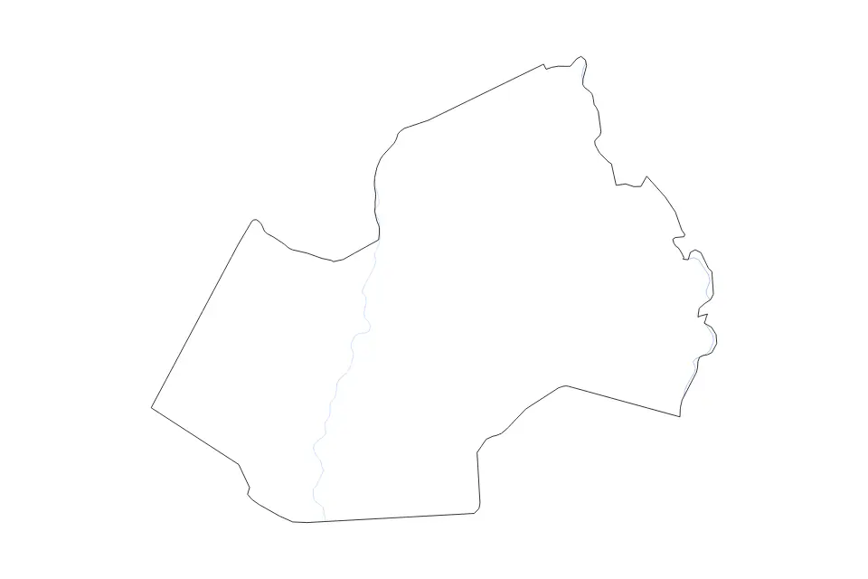 Agnéby outline map preview