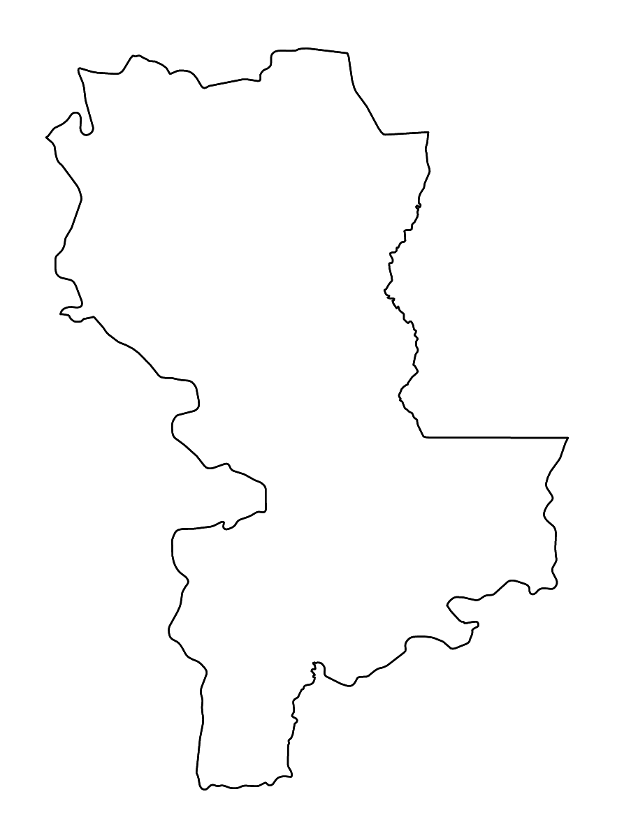 Carte de contour de Kasaï-Oriental, Democratic Republic of the Congo avec rivières.
