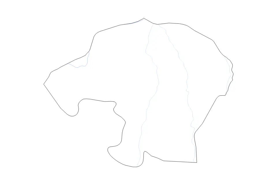 Aperçu de la carte de contour de Kinshasa