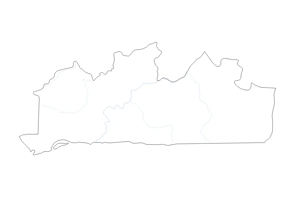 Aperçu de la carte de contour de Kongo Central