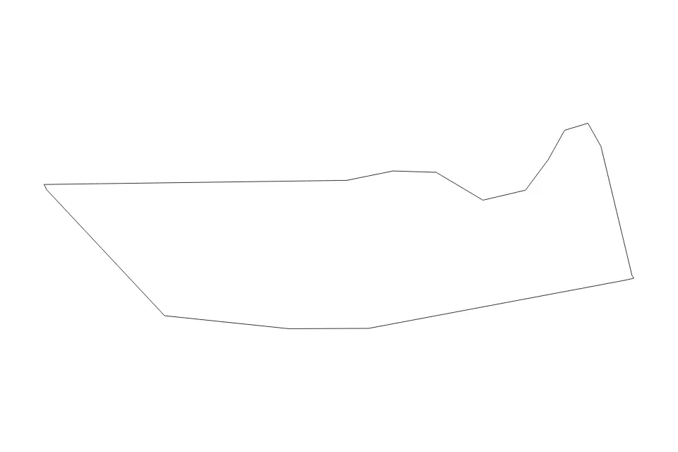 Aperçu de la carte de contour de Djibouti