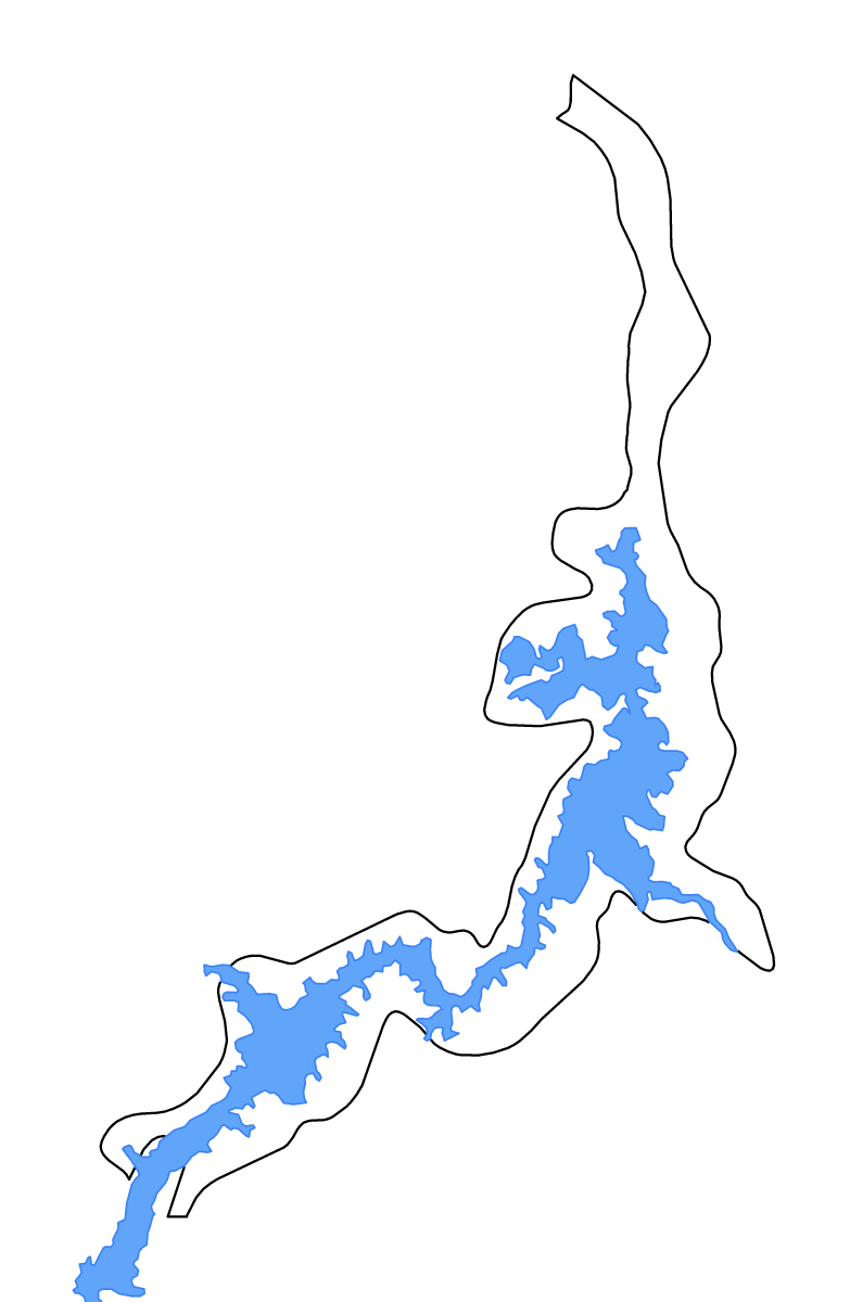 Mapa de contorno de Aswan, Egypt con lagos y ríos.
