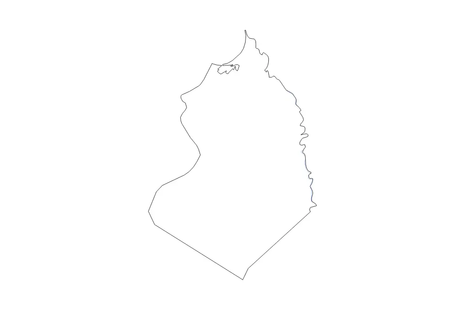 Beheira outline map preview