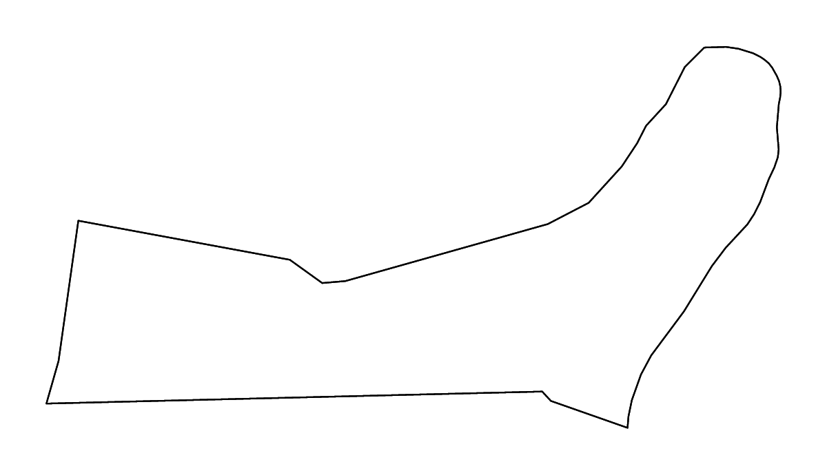 Mapa de contorno de Beni Suef, Egypt con ríos.