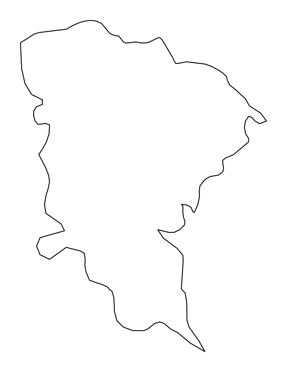 Carte de contour de Monufia, Egypt avec rivières.
