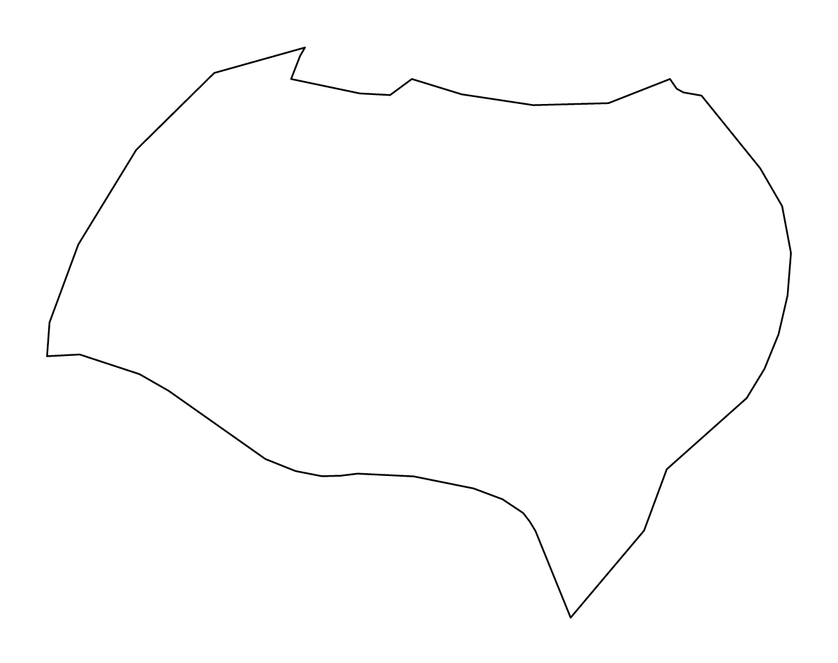Mapa de contorno de Bioko Norte, Equatorial Guinea.