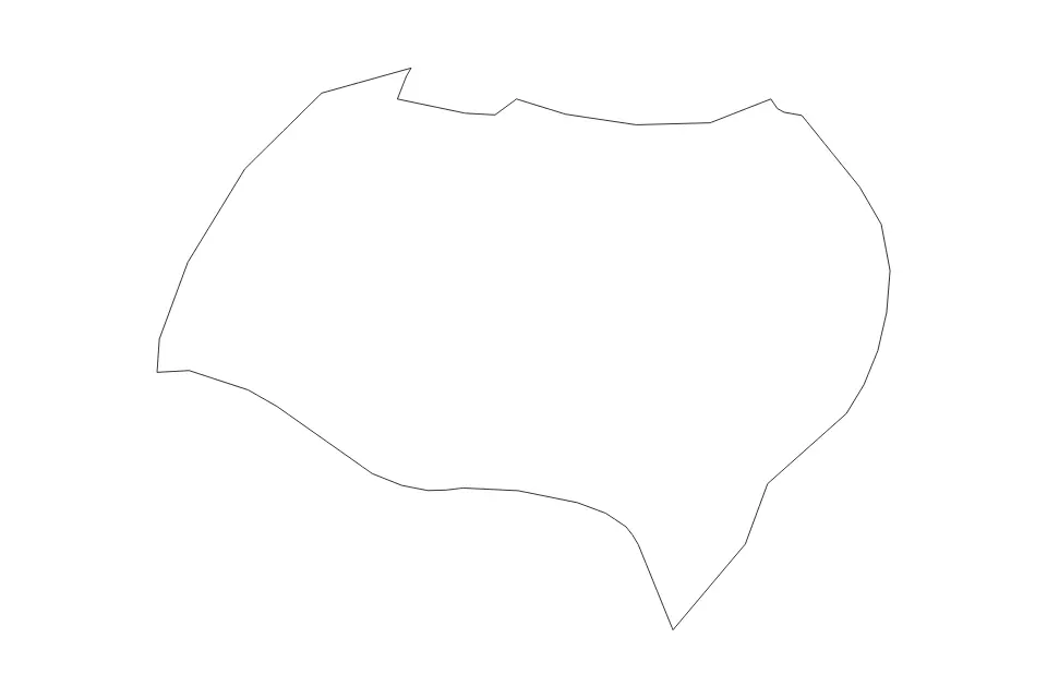Bioko Norte outline map preview