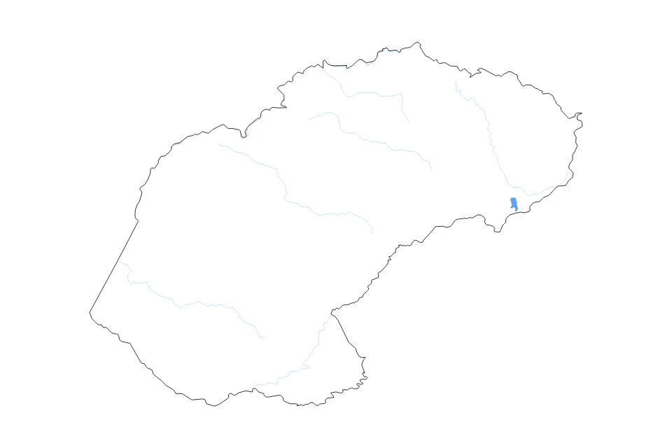 Aperçu de la carte de contour de Free State