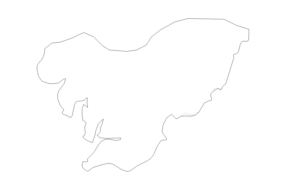 Aperçu de la carte de contour de Forécariah Prefecture
