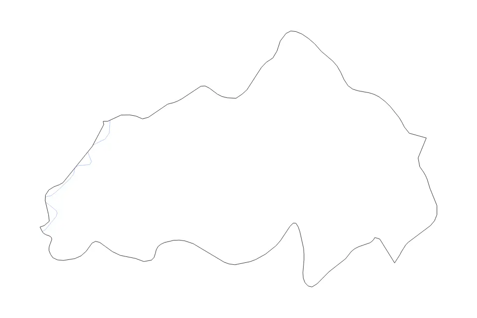 Berea outline map preview