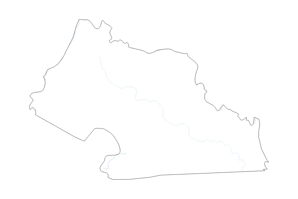 Aperçu de la carte de contour de Grand Gedeh