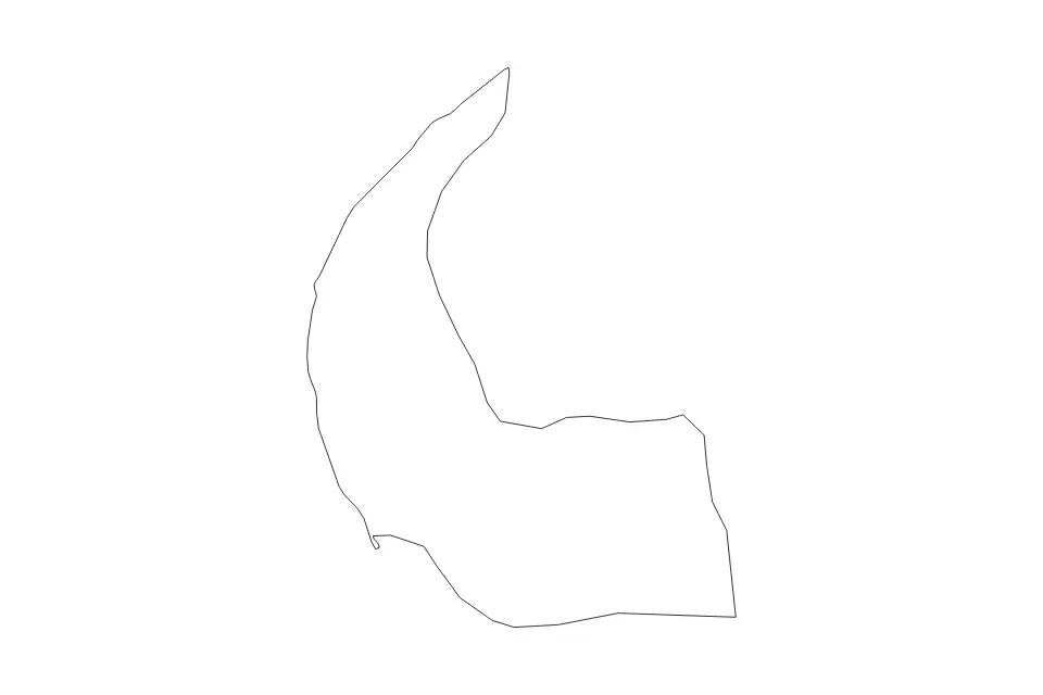 Benghazi outline map preview