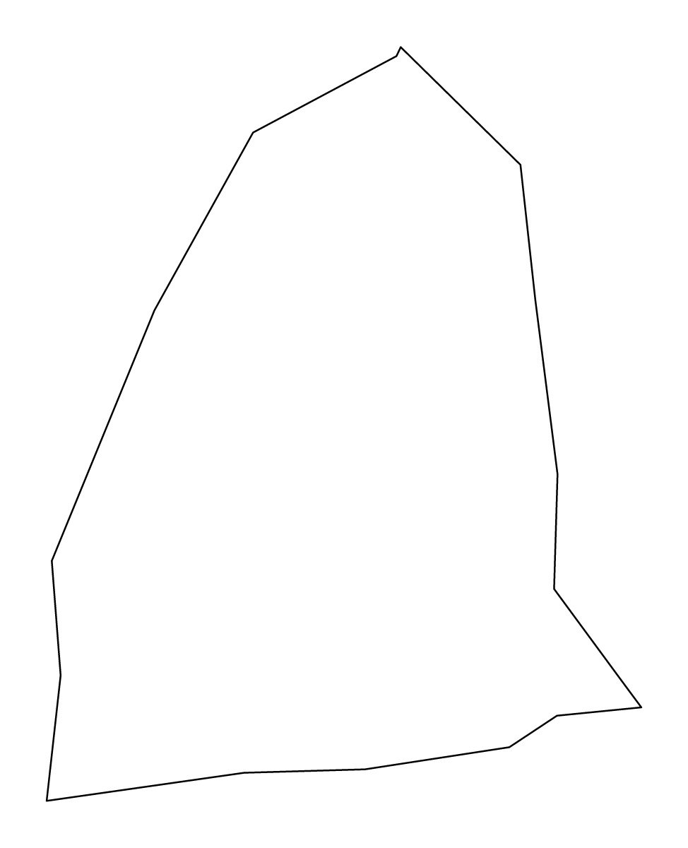 Carte de contour de Jafara, Libya.