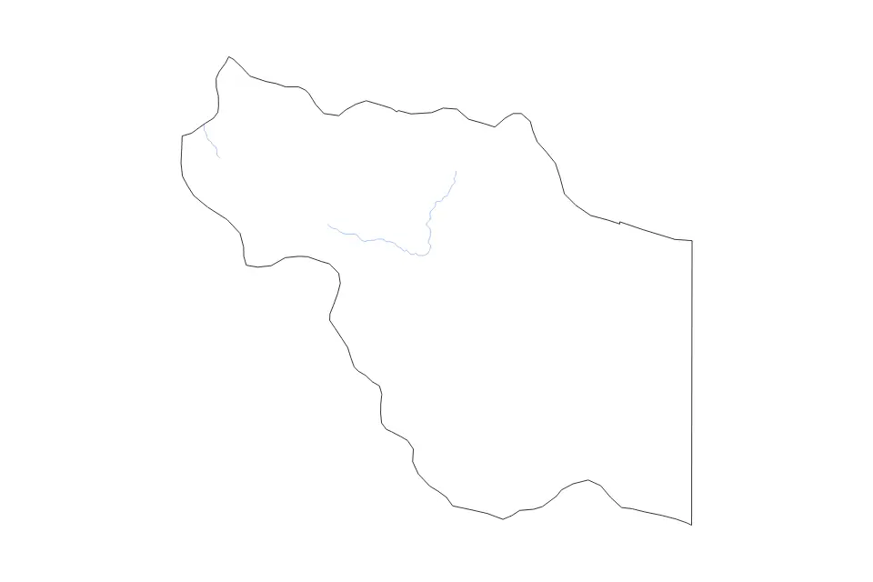 Aperçu de la carte de contour de Jufra
