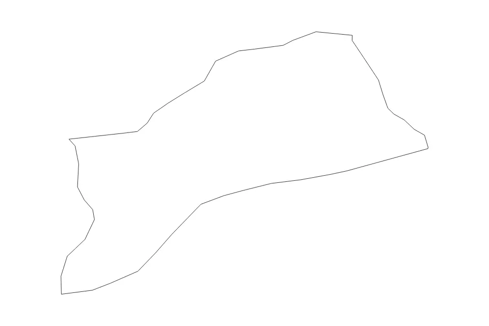 Carte de Sabha, Libya de type contour pour Afrique, montrant contour avec des limites nettes.
