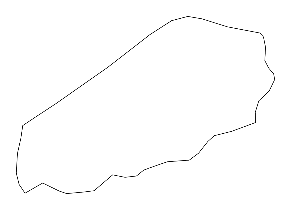 Mapa de contorno de Wadi al Hayaa, Libya.