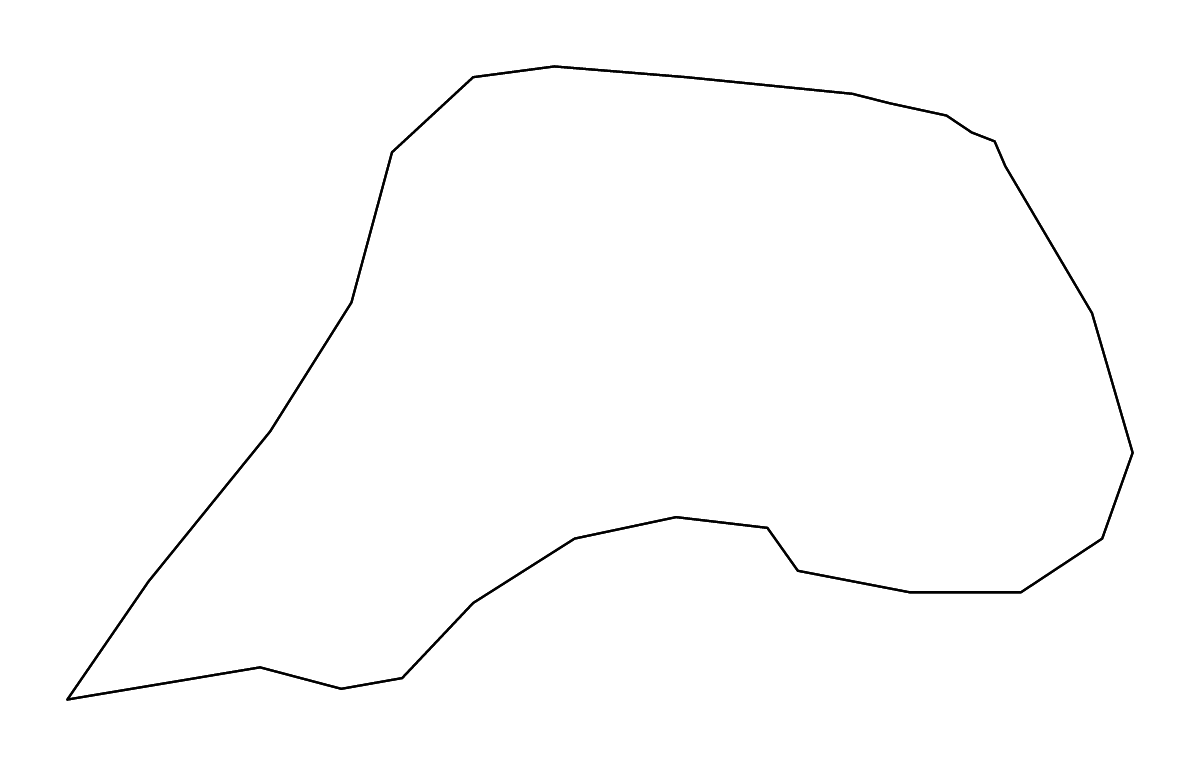 Outline map of Itasy, Madagascar with rivers.