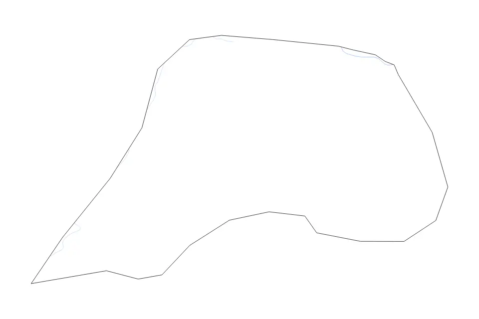 Vista previa del mapa de contorno de Antananarivo