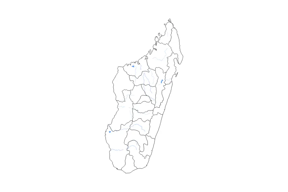 Madagascar outline map preview