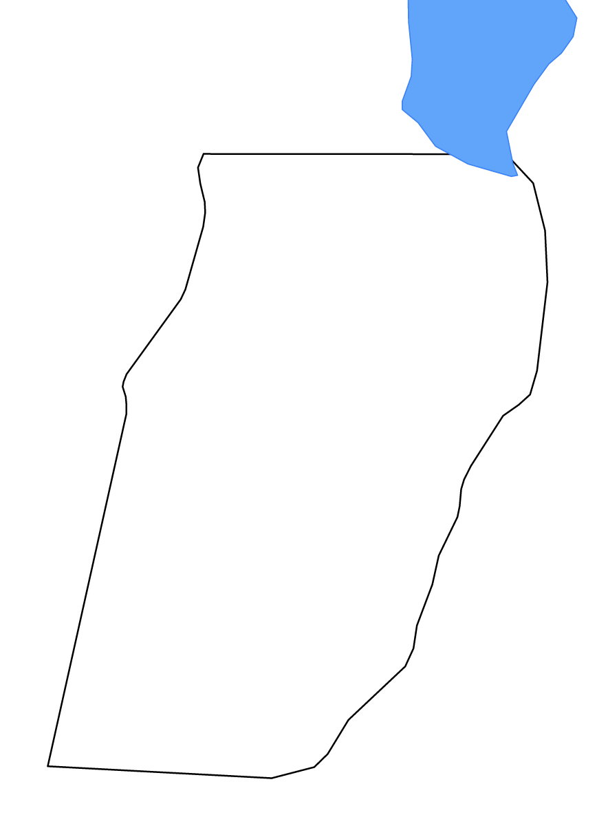 Mapa de contorno de Balaka, Malawi con lagos y ríos.