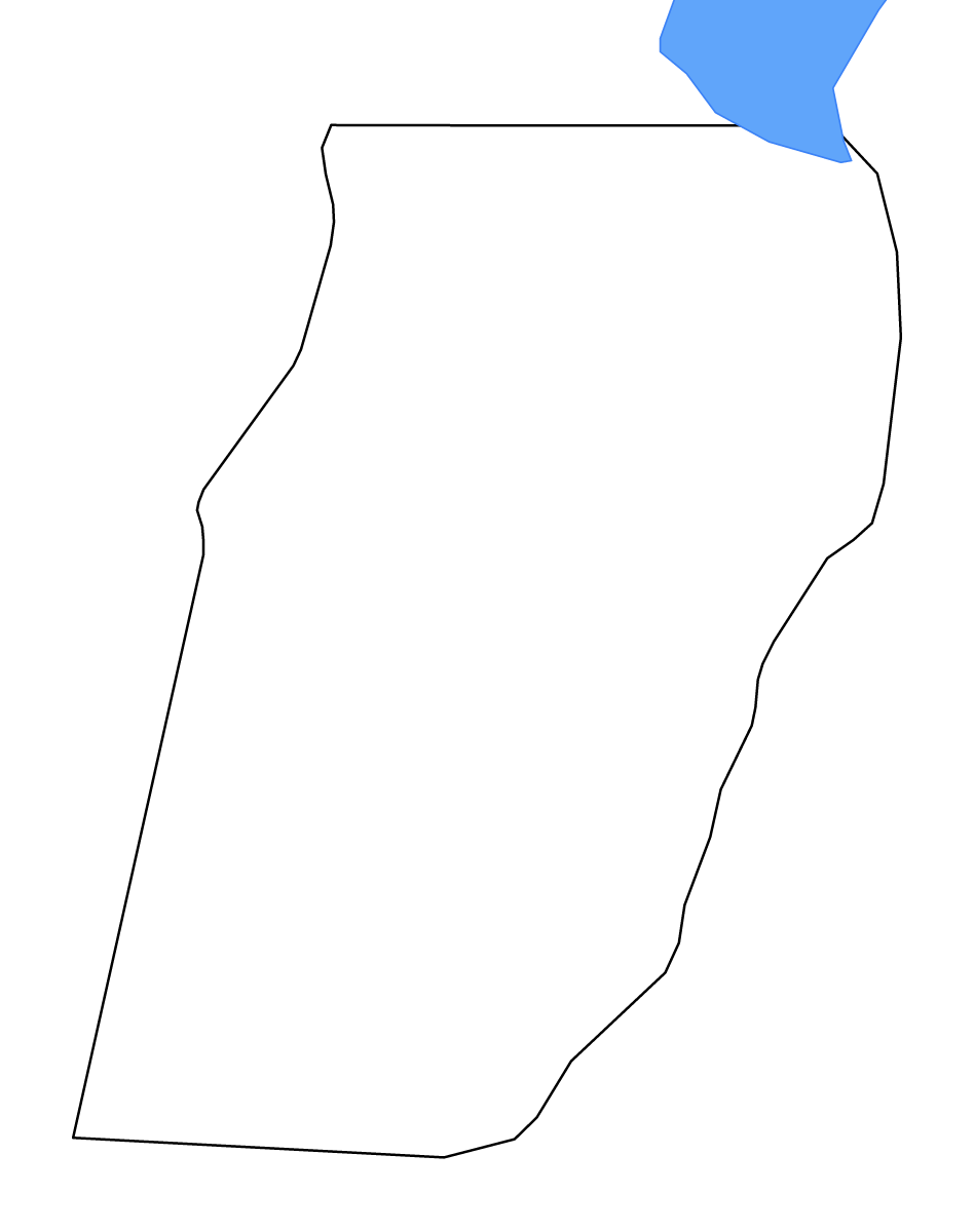 Mapa de contorno de Balaka, Malawi con lagos y ríos.