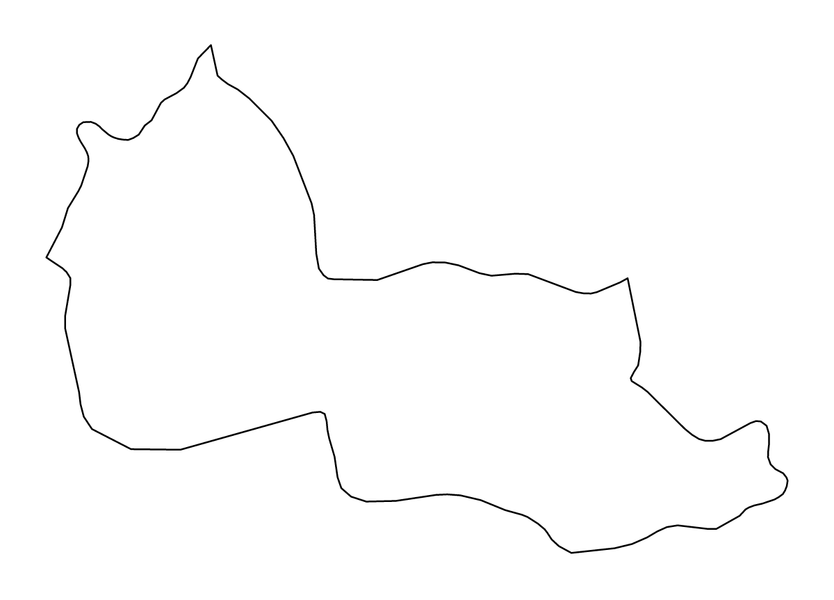 Mapa de contorno de Dowa, Malawi.