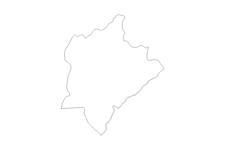 Aperçu de la carte de contour de Kasungu