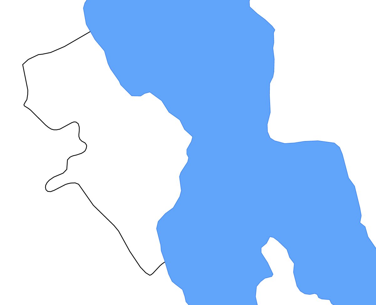 Mapa de contorno de Salima, Malawi con lagos y ríos.