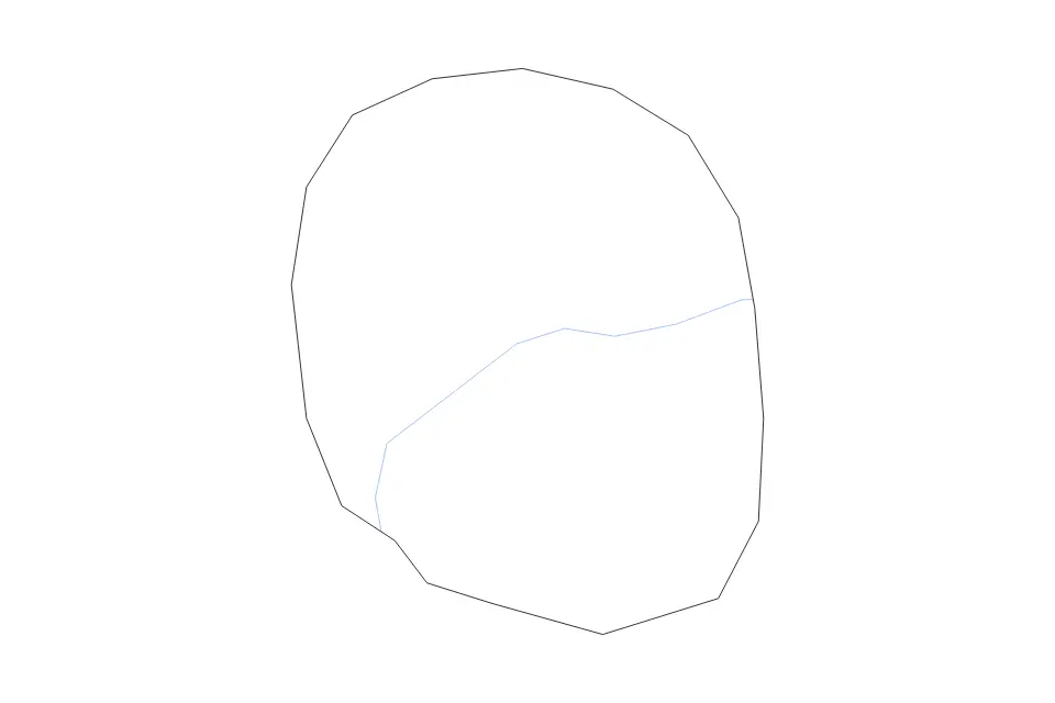 Bamako outline map preview