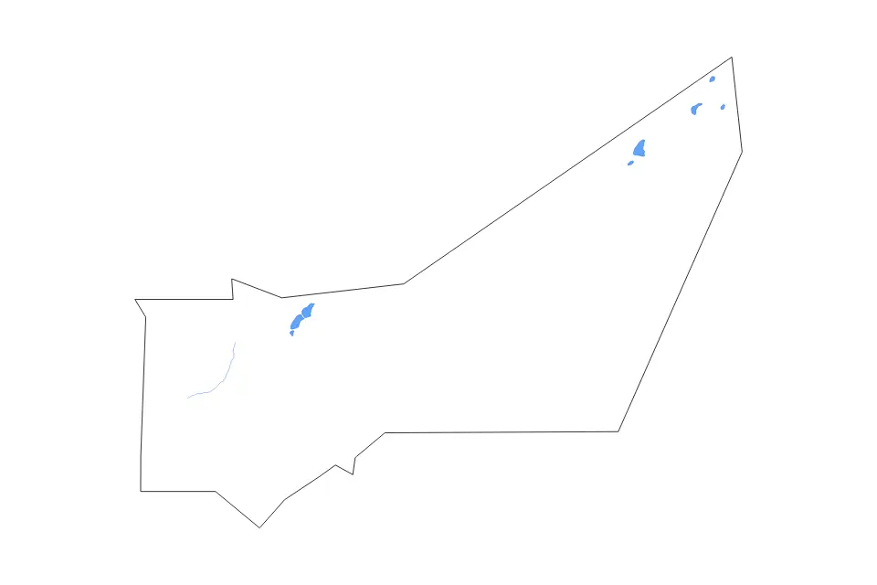 Vista previa del mapa de contorno de Adrar