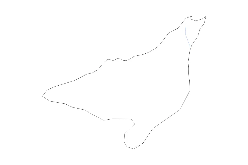 Aperçu de la carte de contour de Grand Casablanca