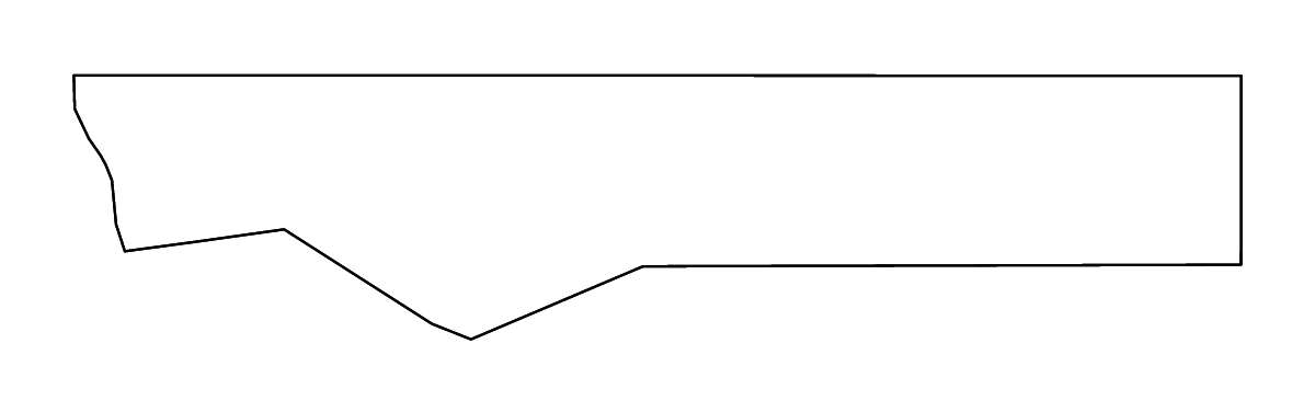 Carte de contour de Ohangwena, Namibia avec rivières.