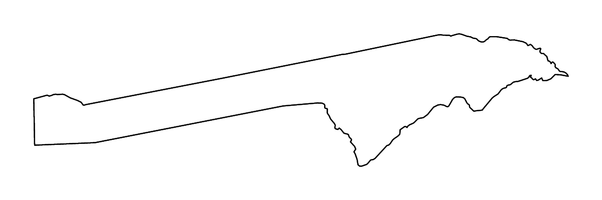 Mapa de contorno de Zambezi, Namibia con ríos.