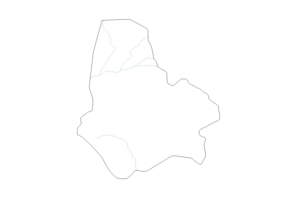 Carte de Maradi, Niger de type contour et rivières pour Afrique, montrant contour et rivières avec des limites nettes.
