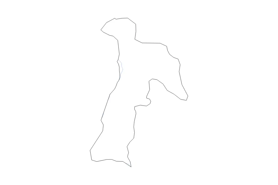Abia State outline map preview