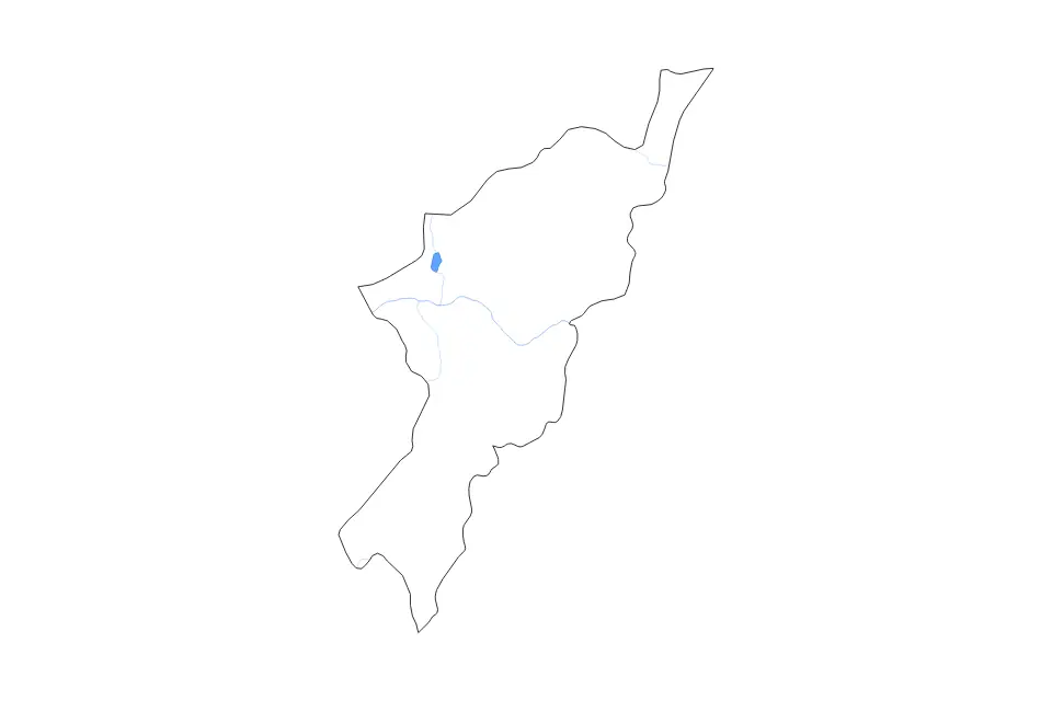 Vista previa del mapa de contorno de Adamawa State