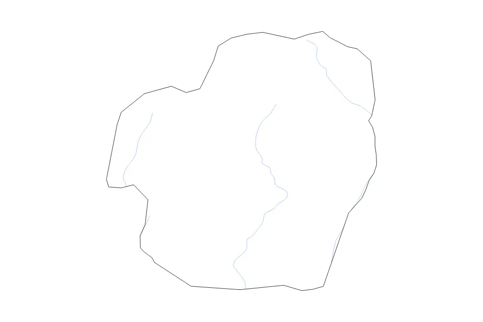 Carte de Imo State, Nigeria de type contour, subdivisions et rivières pour Afrique, montrant contour, subdivisions et rivières avec des limites nettes.